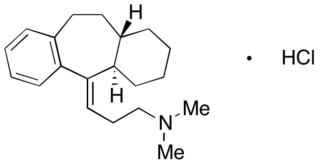 trans-1,2,3,4,4a,10,11,11a-Octahydro-N,N-dimethyl-5H-Dibenzo[a,d]cycloheptene-Δ5,γ-propylamine Hydrochloride