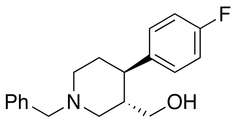 trans 1-Benzyl-4-(4-fluorophenyl)-3-piperidinemethanol