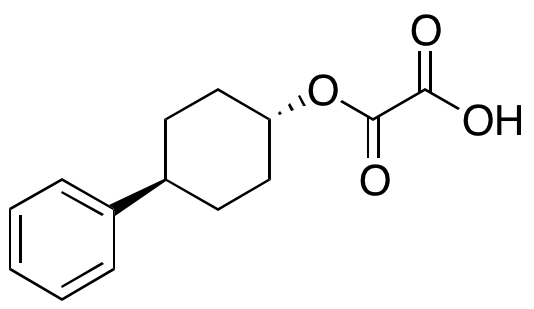 trans-2-Oxo-2-((4-phenylcyclohexyl)oxy)acetic Acid