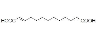 trans-2-Tridecene-1,13-dioic acid