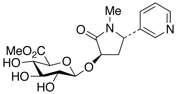 trans-3’-Hydroxycotinine-O-β-D-glucuronide Methyl Ester