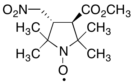 trans-3-Methoxycarbonyl-2,2,5,5-tetramethyl-4-nitromethyl-pyrrolidin-1-oxyl