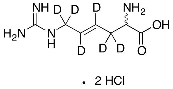 trans-4,5-Dehydro-DL-homoarginine-d6 Dihydrochloride