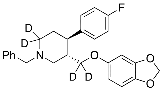 trans N-Benzyl Paroxetine-d4