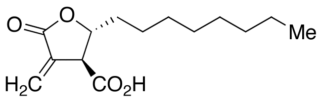 trans-Tetrahydro-4-methylene-2-octyl-5-oxo-3-furancarboxylic Acid