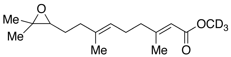 trans-trans-10,11-Epoxy Farnesenic Acid-d3 Methyl Ester